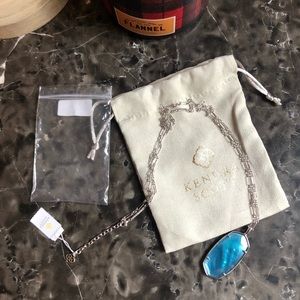 Faceted Reid Silver Necklace